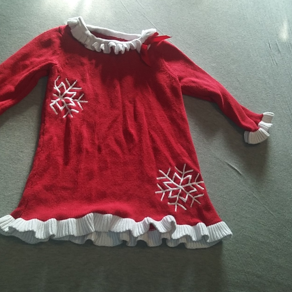 Girls winter dress